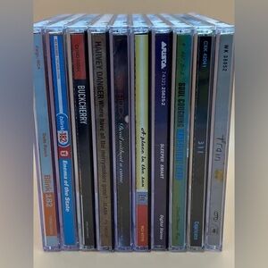 CD Album Collection with Various Artists
